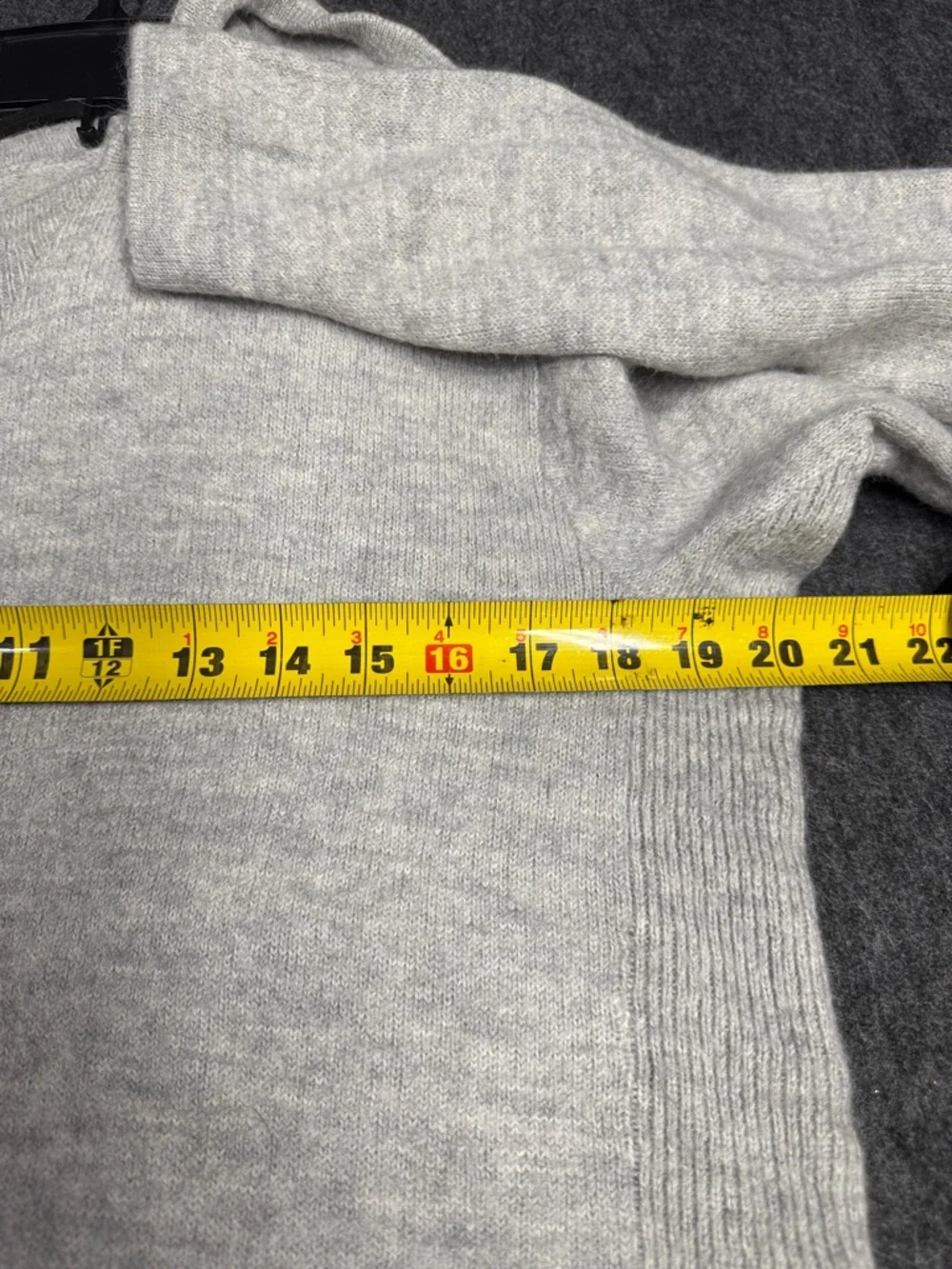 PAKA Men's Crewneck Sweater Hoodie in Light Gray Handmade.